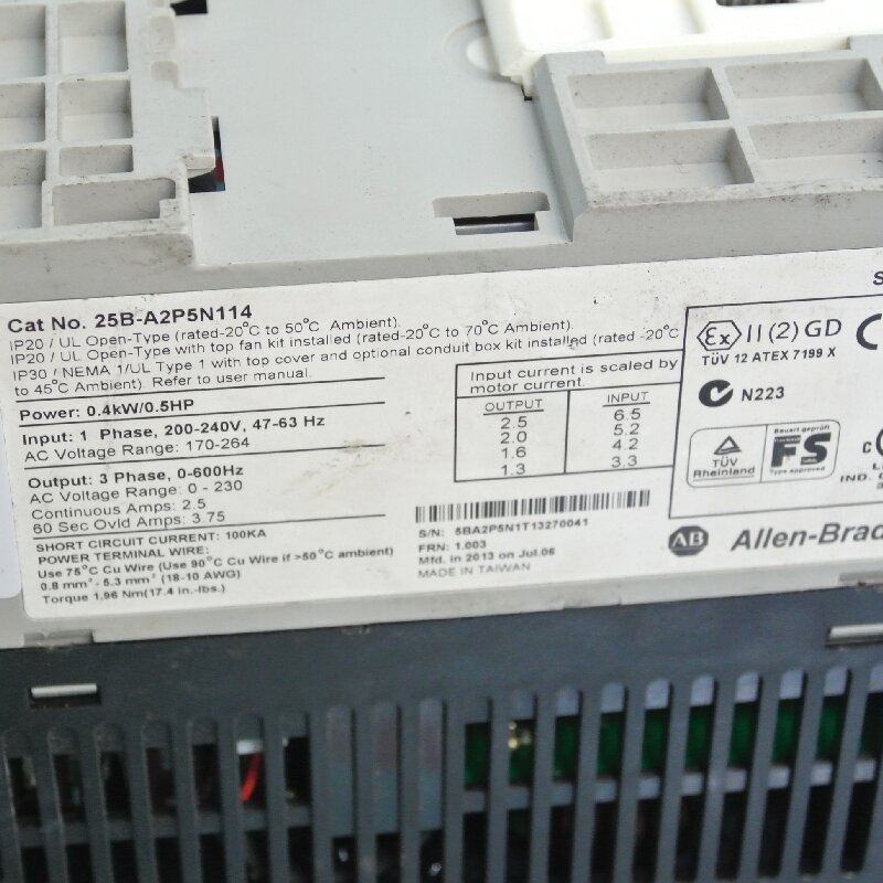 Allen-Bradley 225B-A2P5N114