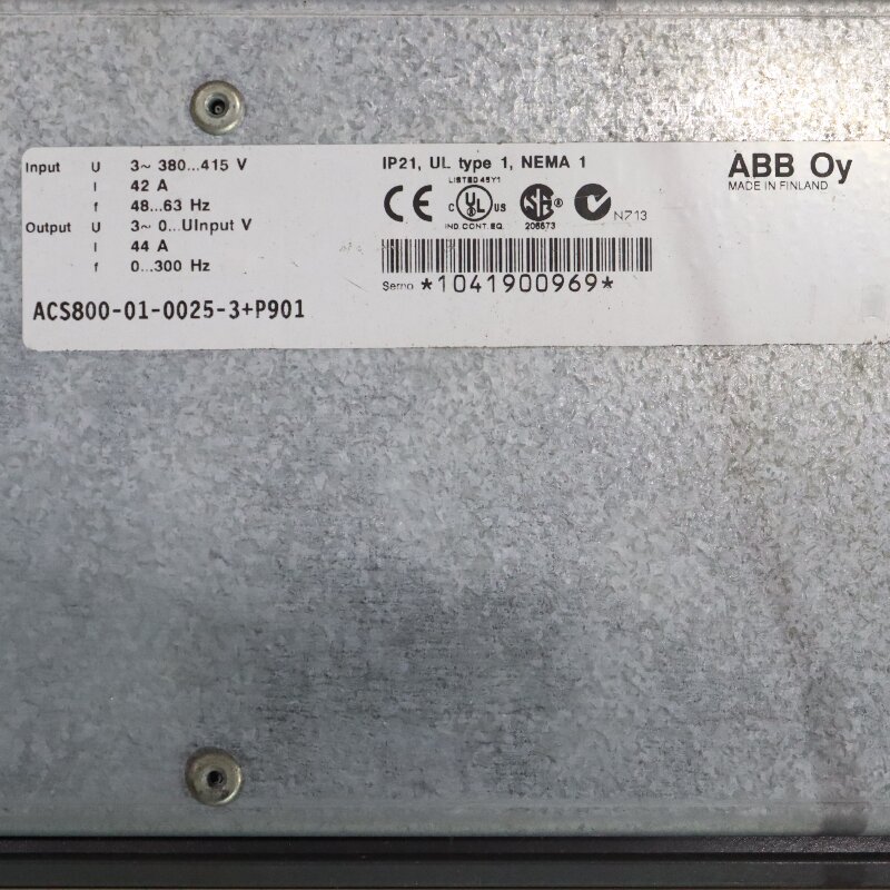 ACS800-01-0025-3+P901