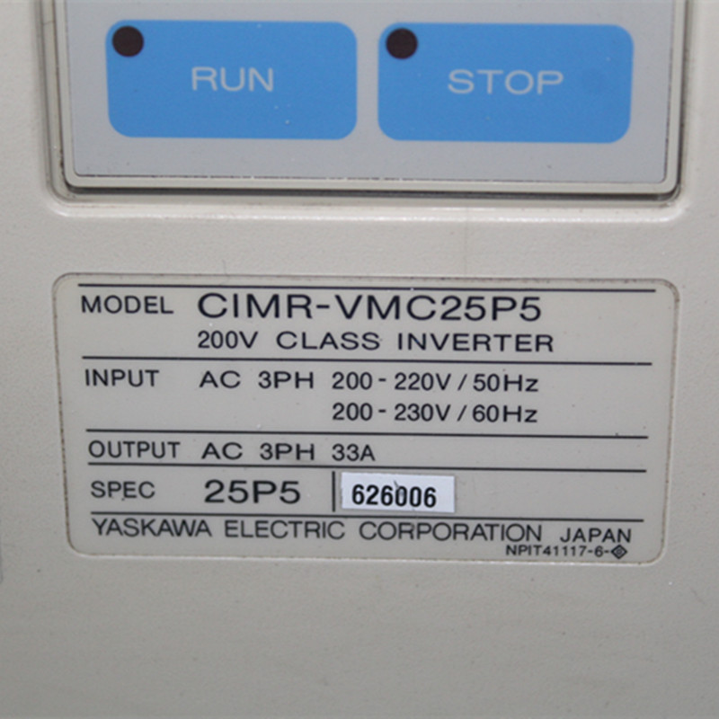 YASKAWA CIMR-VMC25P5