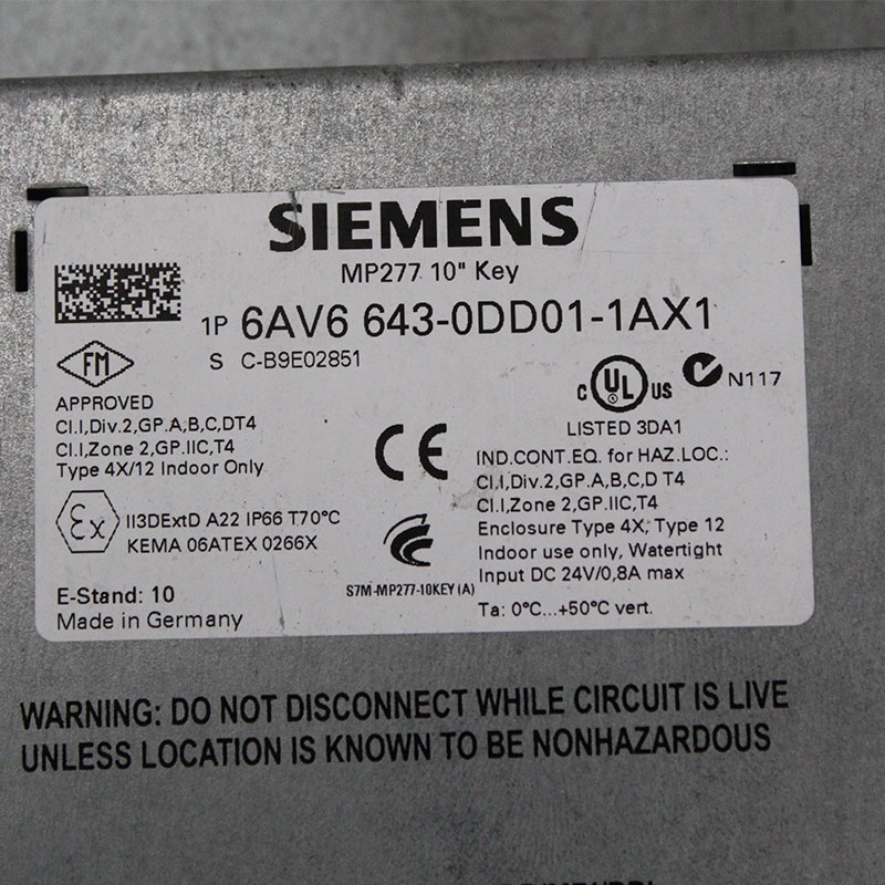 Siemens 6AV6643-0DD01-1AX1