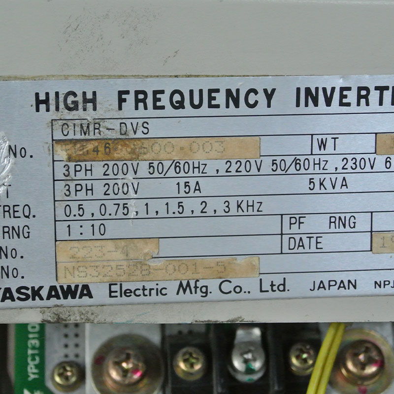 YASKAWA CIMR-DVS