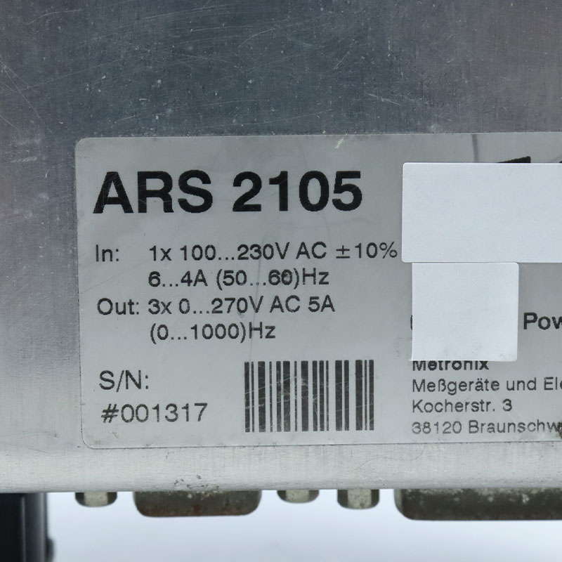  ARS 2105